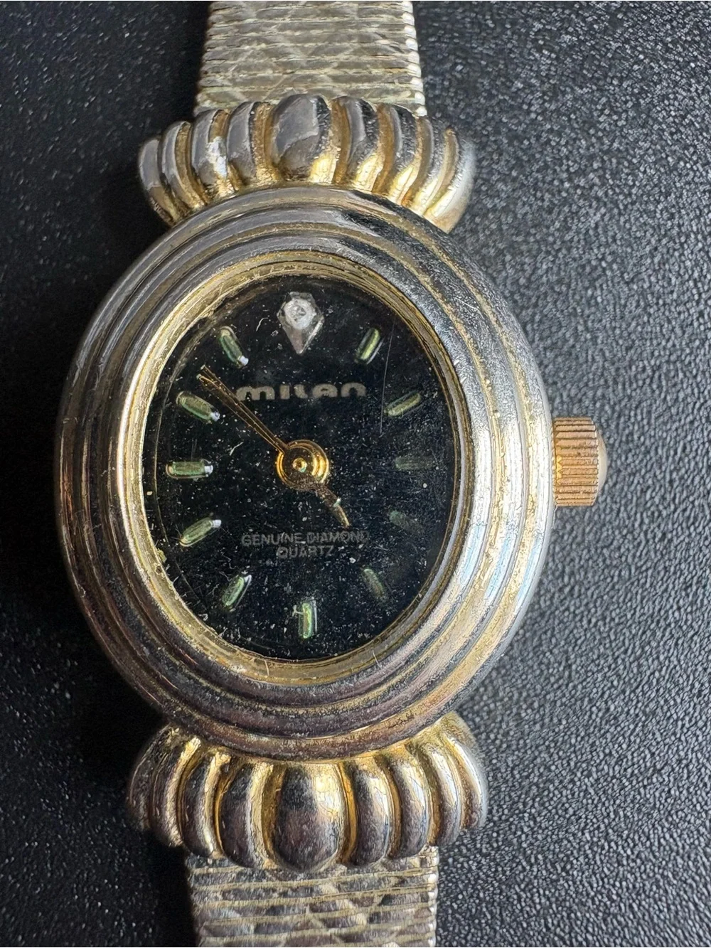 Milan Women’s Vintage Gold and Silver Tone Watch
